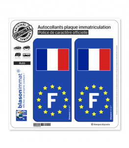 Drapeau Autocollant France 5 cm