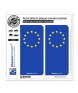 Incognito - Européen | Autocollant plaque immatriculation