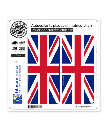 Royaume-Uni GB 15 X 10 CM Autocollant Auto Autocollant Drapeau