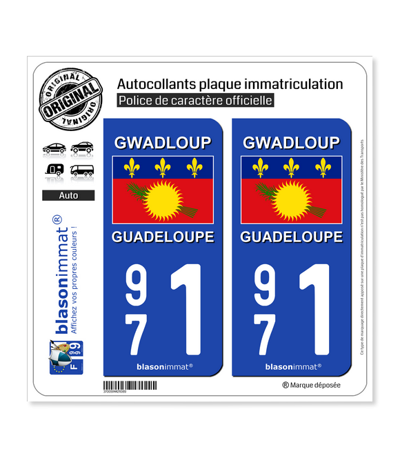 Autocollant noir sur mesure pour plaque d'immatriculation avec blason ou  logo personnalisé