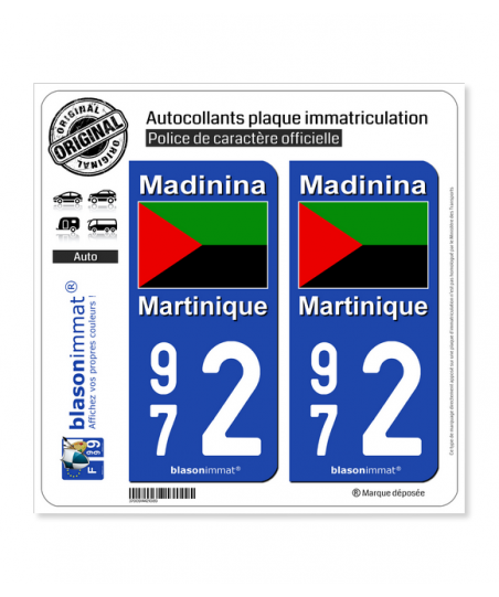 DRAPEAU 150 X 90 Cm LA MARTINIQUE MADININA 972 DOM TOM OUTRE MER FRANCE