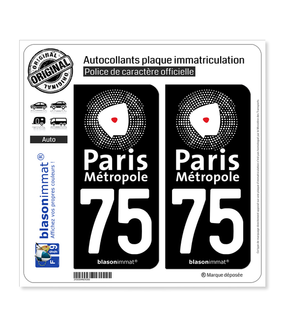 Plaque d'immatriculation : quelle police de caractère sur une plaque