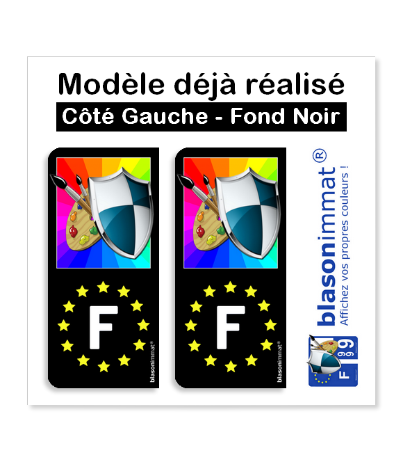 Modèle déjà réalisé - Côté Gauche Fond Noir