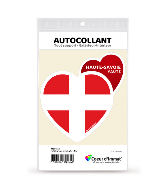 Autocollants Département 74 Haute-Savoie - Lot De 2 Pour Plaque Immatriculation - Logo Auvergne-Rhône-Alpes