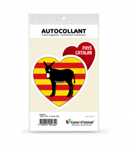 66 Pays Catalan autocollant plaque 