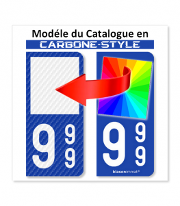 Modèle du Catalogue en Cabone-Style - Côté Droite