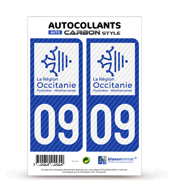 Autocollant Stickers plaque immatriculation voiture auto F France Union Européenne Europe EU Noir étoiles Blanches