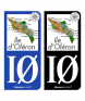 IØ Ile d'Oléron - Aperçu Général | Autocollant plaque immatriculation