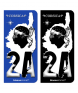 2A Corsica - Carte | Autocollant plaque immatriculation