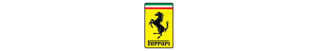 Ferrari - Autocollant plaque immatriculation