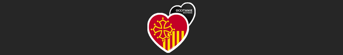 Coeur d'immat™ Occitanie - Stikers autocollants Coeur j'aime