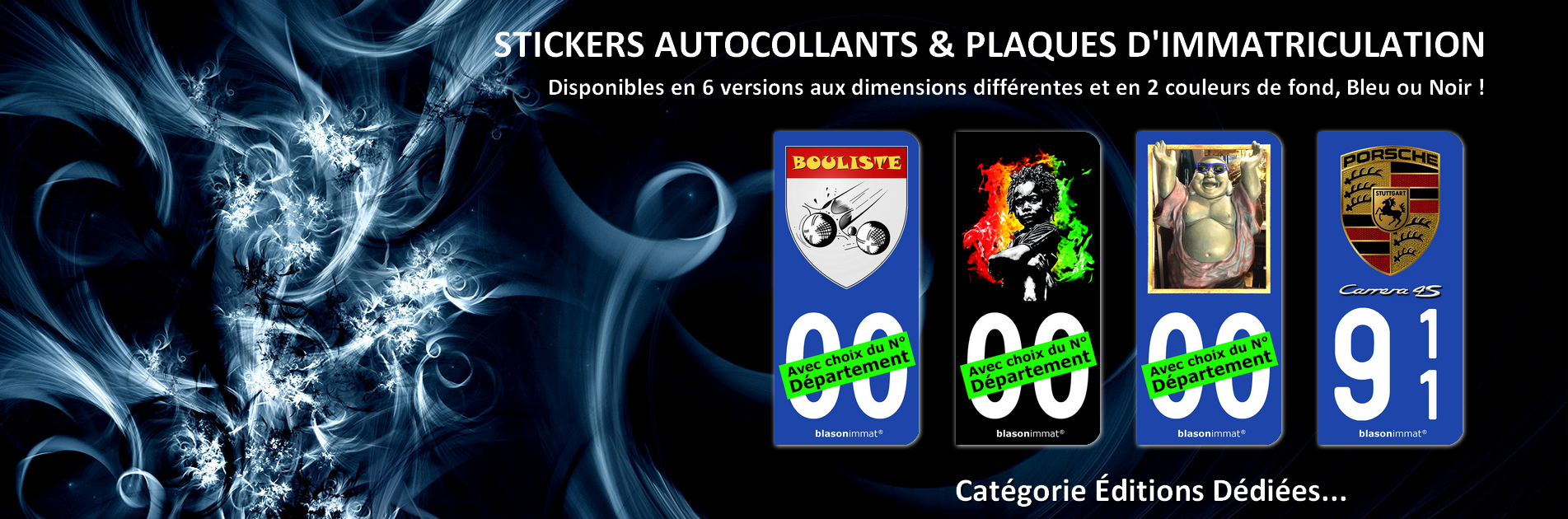 Autocollants Et Plaques D Immatriculation Personnalisees